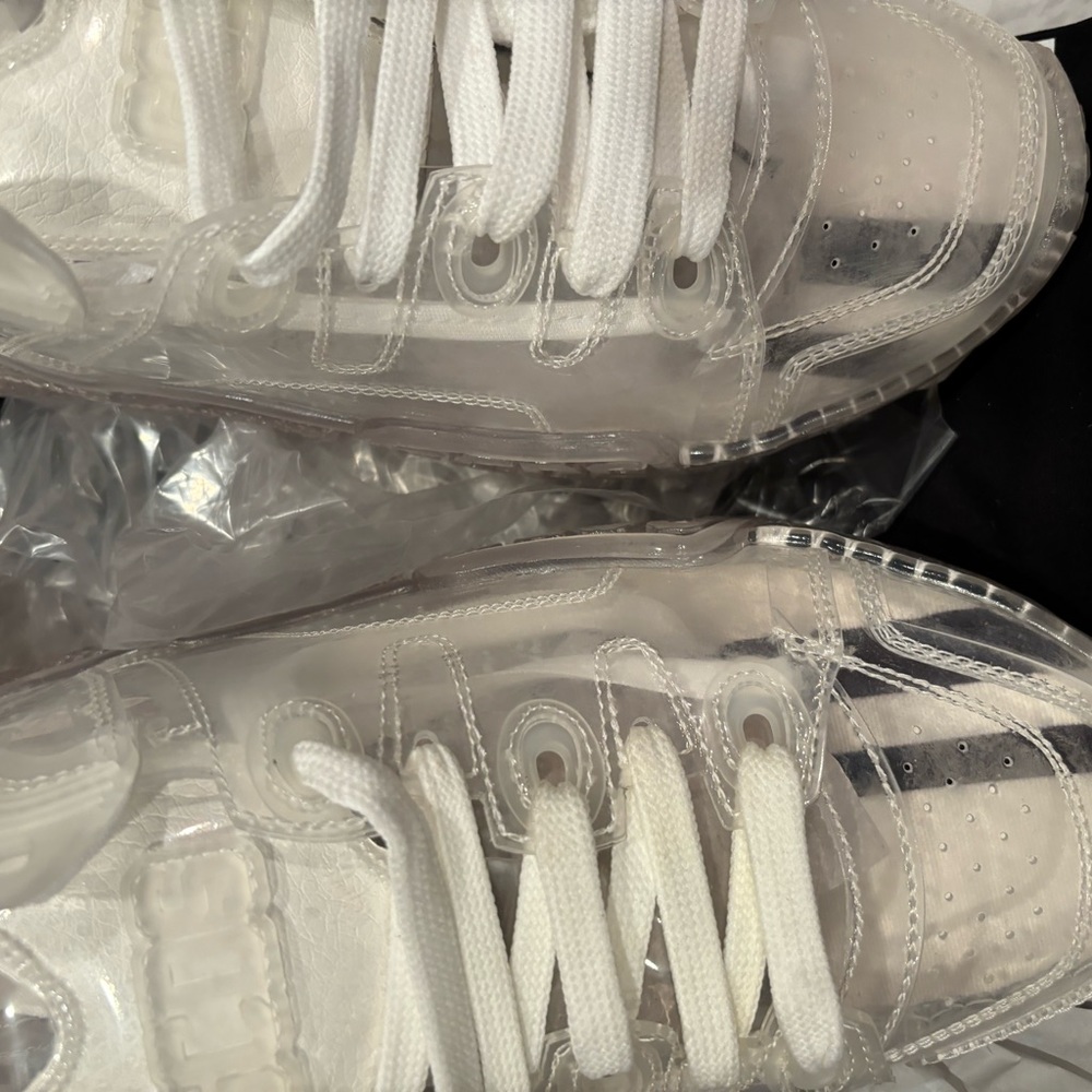 GCDS Transparent Sneakers.
